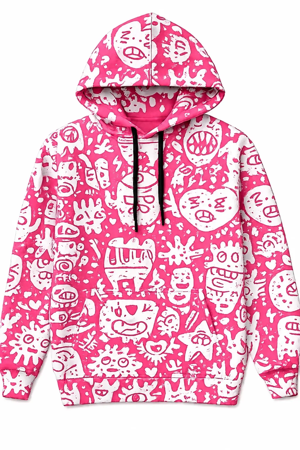 Soft Chaos graphic hoodie